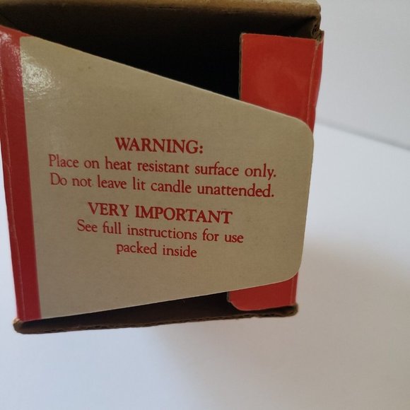 1987 Potpourri Press Christmas Bears Ceramic Potpourri Tealight Scenter NIB - Picture 11 of 14